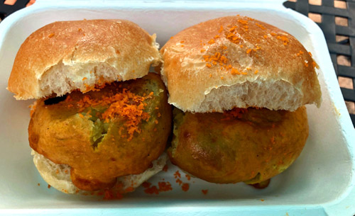 A Vegan's Adventures in Uptown Charlotte – Vada Pav at Marathi Masala